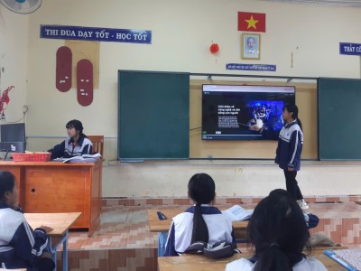 ĐỔI MỚI DẠY HỌC NGỮ VĂN 7 GẮN VỚI PHÁT TRIỂN NĂNG LỰC SỐ CHO HỌC SINH